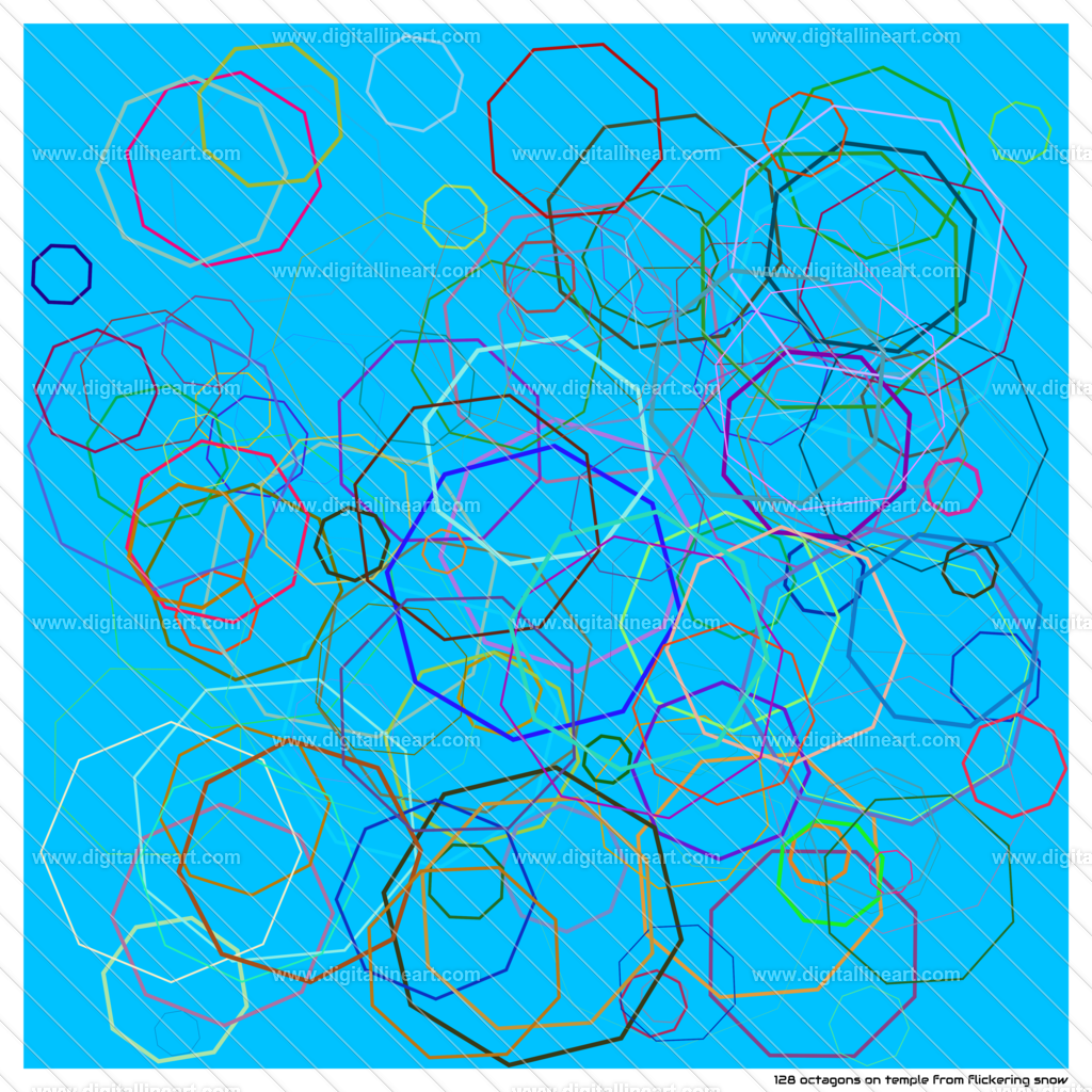 128-octagons-temple-from-flickering-snow | digitallineart - Realisiert mit Pictrs.com