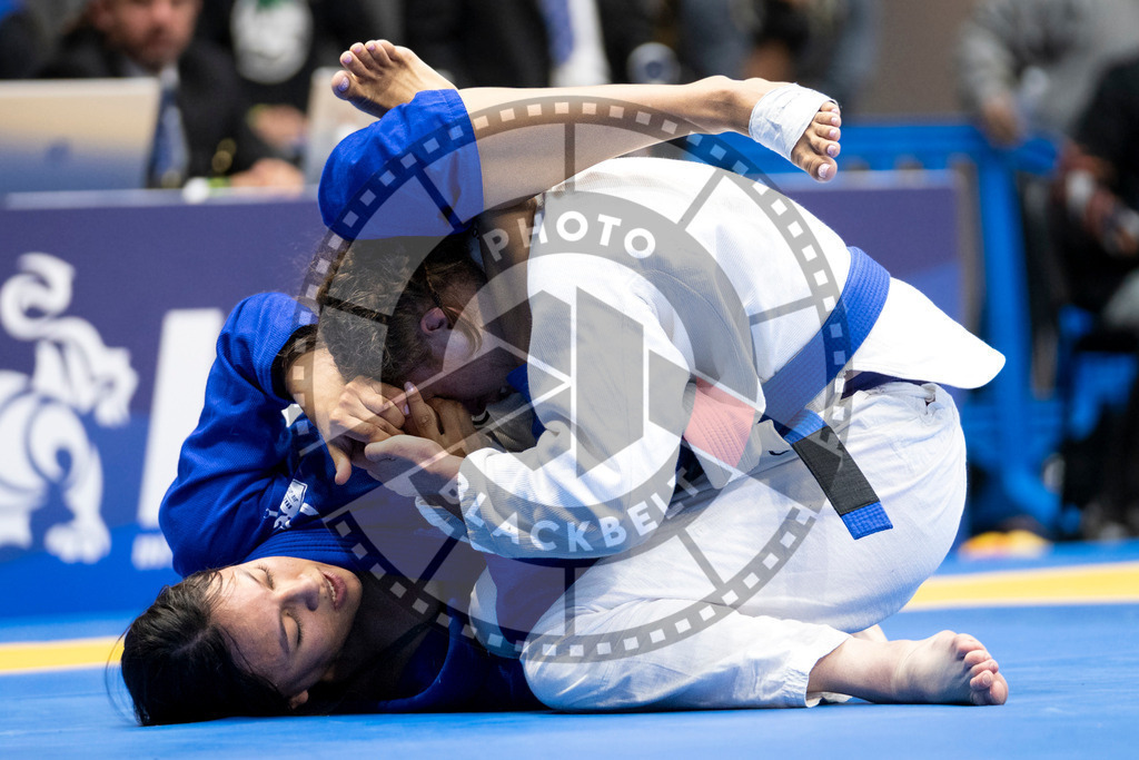 20240121PBB5404-2 | Fighters compete during the second day of the IBJJF European Championship in Paris, France, on January 21, 2024.