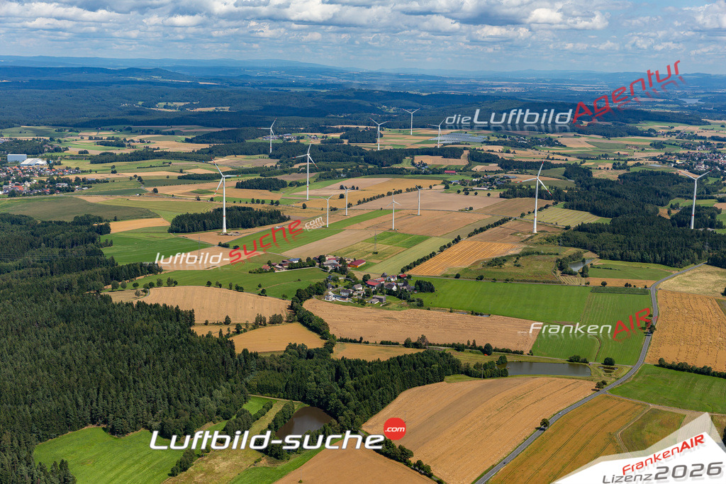 Aktuelles Luftbild von Stemmasgrün Wunsiedel Kauf mit Lizenz / Bildrechten möglich- Die Luftaufnahme wurde 2021 mittels UL-Flugzeug erstellt ( keine Drohne ) - hochauflösende Kamera-Systeme von  Canon -Beste Qualität - Für grossformatige Ausdrucke geeignet. Die Geschenkidee !