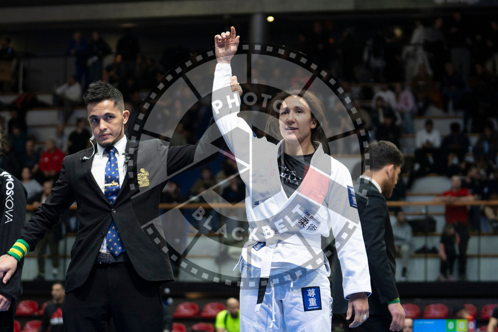 20240119PBB3158 | Fighters compete during the IBJJF European Championship in Paris, France, on January 19, 2024.
