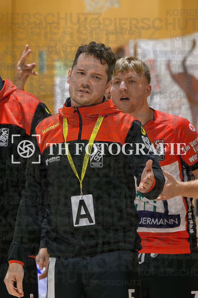 GER, SG Maulburg/Steinen - HSV Schopfheim, Handball, Landesliga, 4. Spieltag, Saison 2023/2024, 14.10.2023 | Cornelius Stoerk (SG Maulburg/Steinen, #05)

GER, SG Maulburg/Steinen - HSV Schopfheim, Handball, Landesliga, 4. Spieltag, Saison 2023/2024, 14.10.2023

Foto: TH Fotografie/Thomas Hess