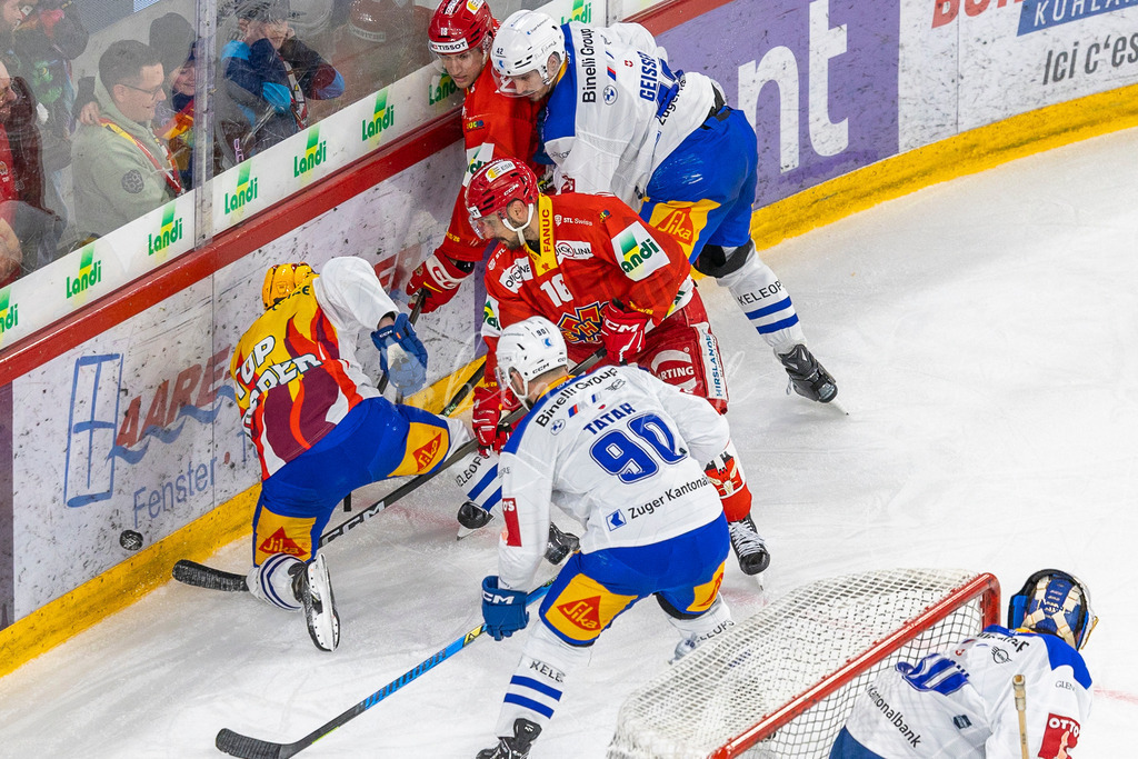 EHCB vs EVZ 20260227_WB-7429 | Sportbilder, Sportfotograf, Hochzeits- und Eventfotografin, Flugshows, Portraits und Tiershooting, Aviation, Downhill, Nationalleague, Swissleague, International