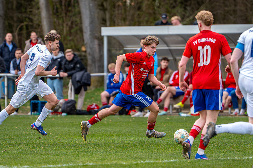 Fußball I Herren I Saison 2025-2026 I Halbfinale Kreispokal VEC I  BW Langförden - TV Dinklage II I 19246 | jns.sportfotos - Realisiert mit Pictrs.com