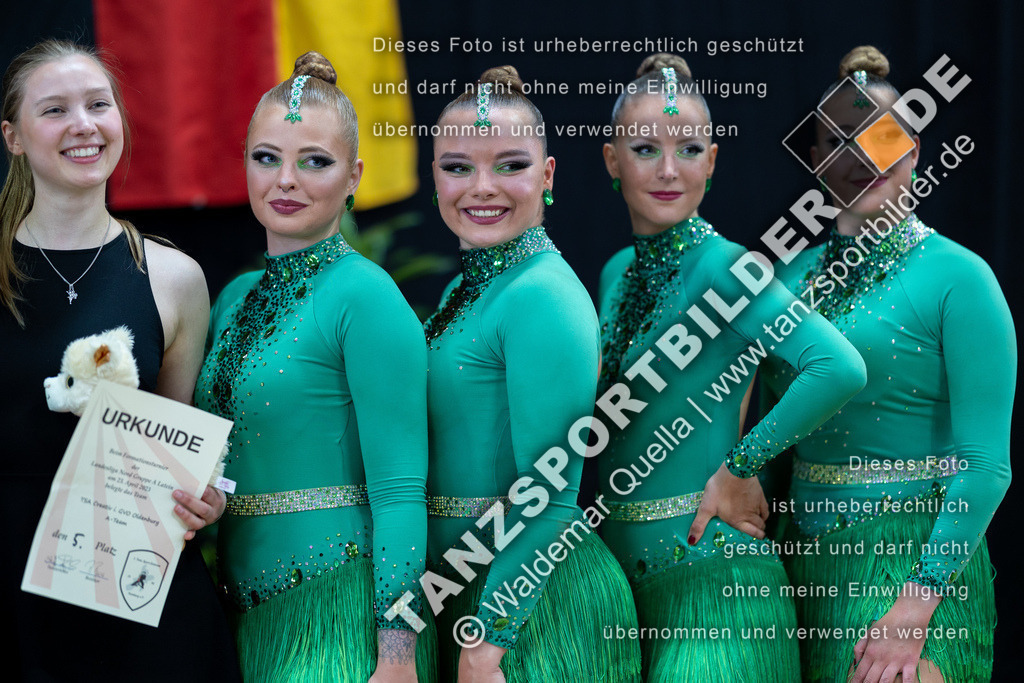 20230423-02556 | Hier finden Sie Tanz Bilder vom Latein und Standard Formationen tanzen. Sportbilder vom Tanzsport. Schöne Fotos und von Weltmeisterschaft, Europameisterschaft, Bundesliga, Regionalliga, Oberliga und Landesliga sowie von GOC Stuttgart, DanceComp, WM Bremen