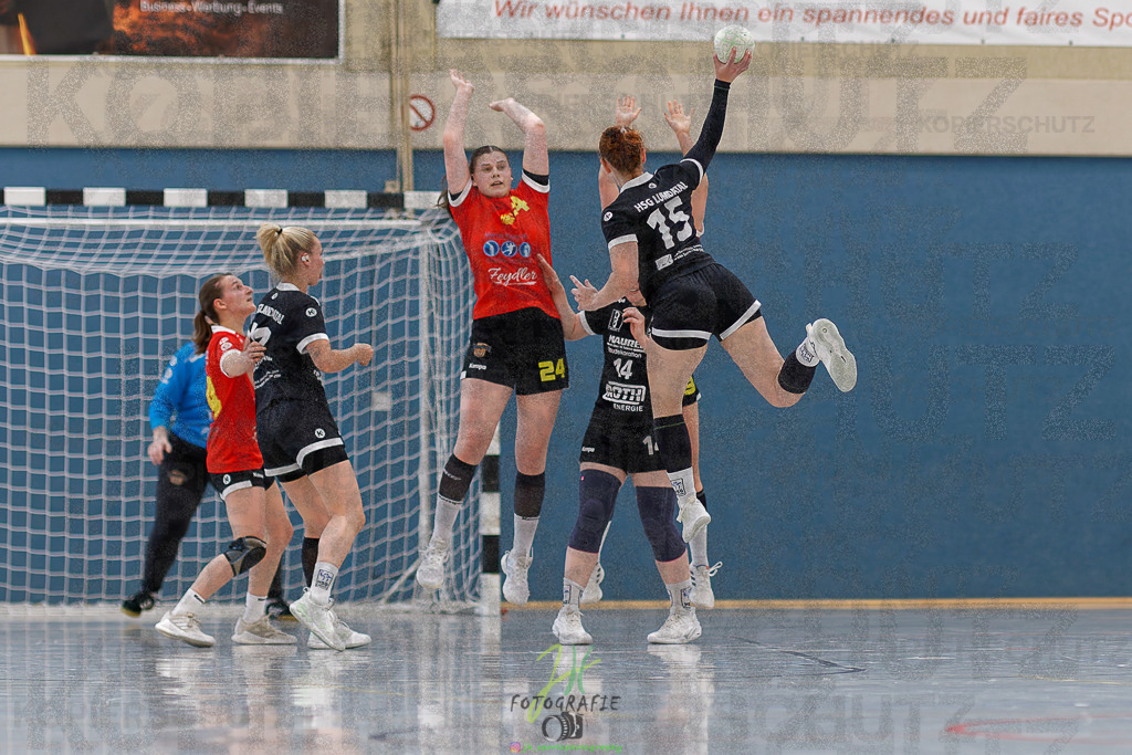 HSG Wettenberg - HSG Lumdatal | Wiederholungs-/Entscheidungsspiel um die Meisterschaft in der Frauen Oberliga Mitte und Aufstieg in die RegionalligaHSG Wettenberg - HSG Lumdatal am 11.05.2025 in Launsbach (Wettenberg) (Halle GS Launsbach (Wettenberg))Photo © 2025 - Jörg Heinrich - Realisiert mit Pictrs.com