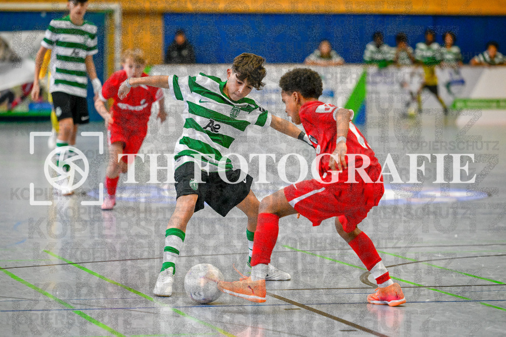 GER, Sporting - SC Freiburg, Fussball, U14 Hallenturnier, PS-Immo-Cup 2026, 18.01.2026 | Sporting - SC Freiburg