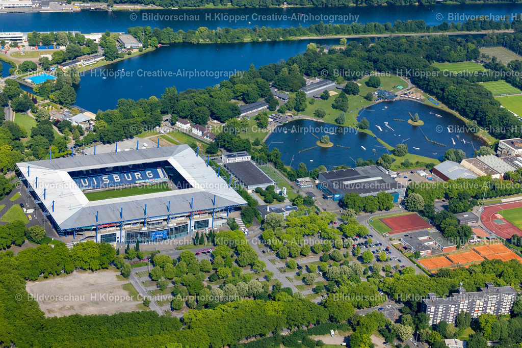 Luftbild Duisburg-4458 | Luftbildfotografie und Luftbilder Duisburg Wedau Sportpark - Realisiert mit Pictrs.com