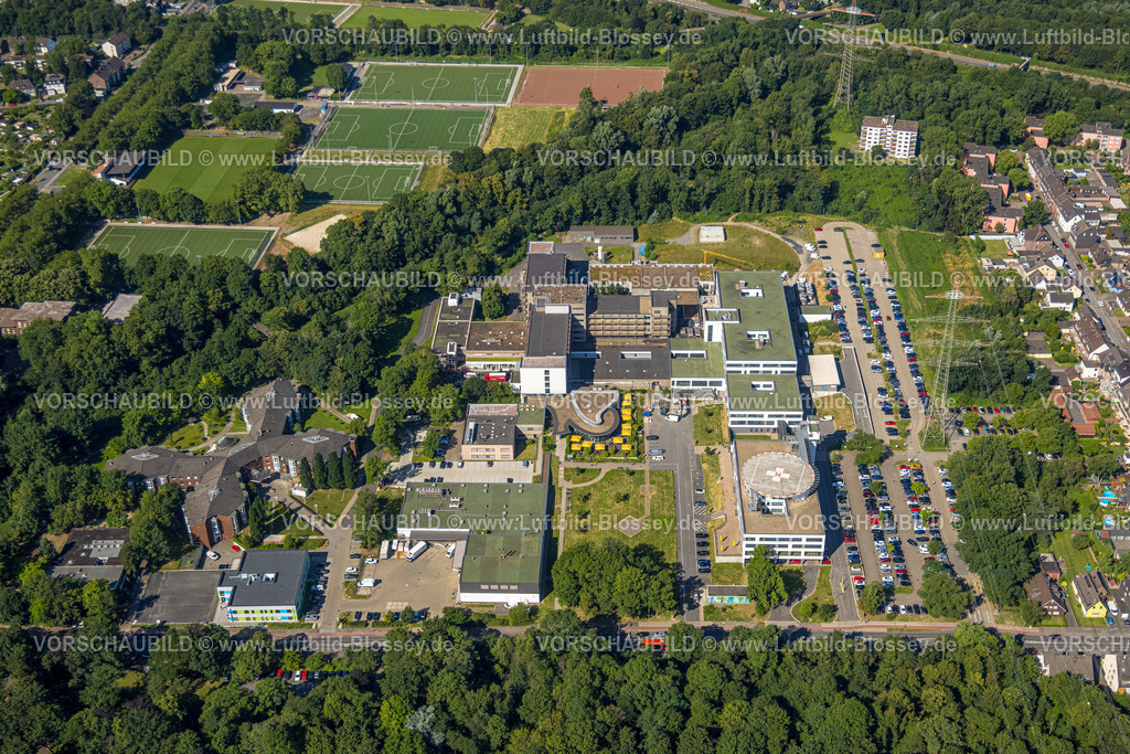 Duisburg230706574 | Luftbild, Evang. Krankenhaus Duisburg-Nord, Röttgersbach, Duisburg, Ruhrgebiet, Nordrhein-Westfalen, Deutschland