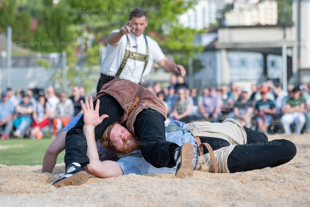Schwingen -  Herisauer Obetschwinget 2023 | Herisau Ebnet, 27.5.23, Schwingen - Herisauer Obetschwinget.