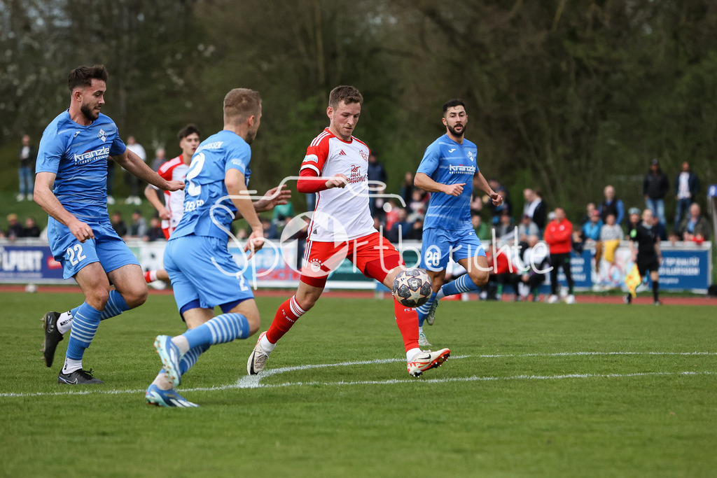 FV Illertissen - FC Bayern Amateure | der erste Torschuss von Timo KERN (FCB #10)