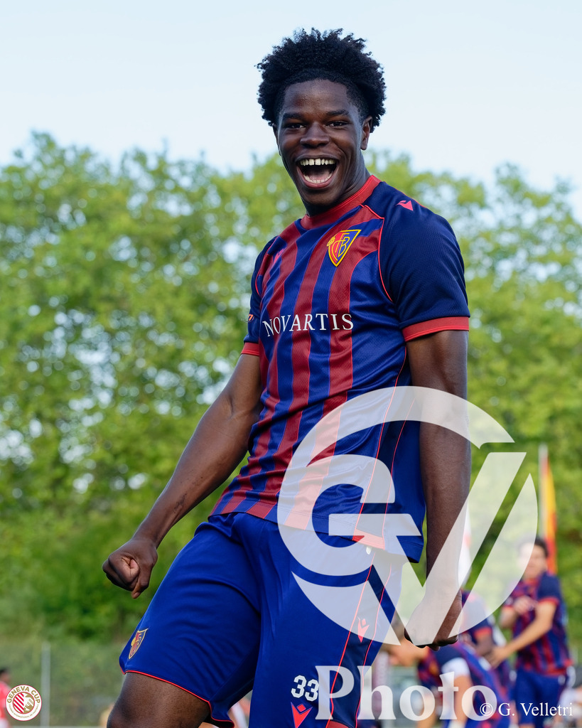 GenevaCup Group Phase - FC Basel v SL Benfica | during the GenevaCup Group Phase match between FC Basel and SL Benfica at Stade des Arberes in Meyrin, Switzerland