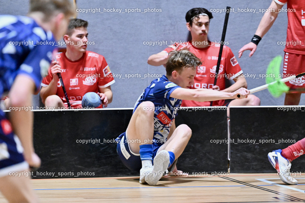 KAC Floorball vs. VSV Unihockey | #59 Nino Forelli VSV Unihockey, KAC Floorball vs. VSV Unihockey, KAC Floorball vs. VSV Unihockey am 21.03.2026 in Klagenfurt (Ballspielhalle Waidmannsdorf), Austria, (Photo by Bernd Stefan)