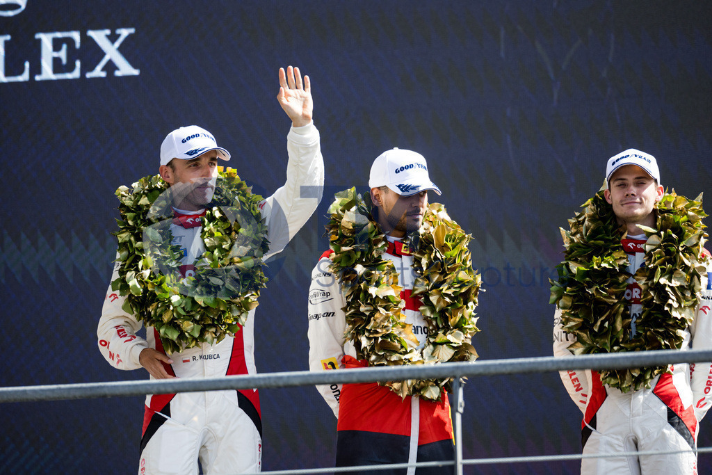Trainproduction-20230611-0191 | LE MANS,FRANCE,11.Jun.23 - MOTORSPORTS - WEC, FIA World Endurance Championships, 24 Hours of Le Mans, Circuit de la Sarthe, race. Image shows Rui Andrade (ANG), Louis Deletraz (SUI) and Robert Kubica (POL/ Team WRT).  Photo: Trainproduction / Matthias Trinkl