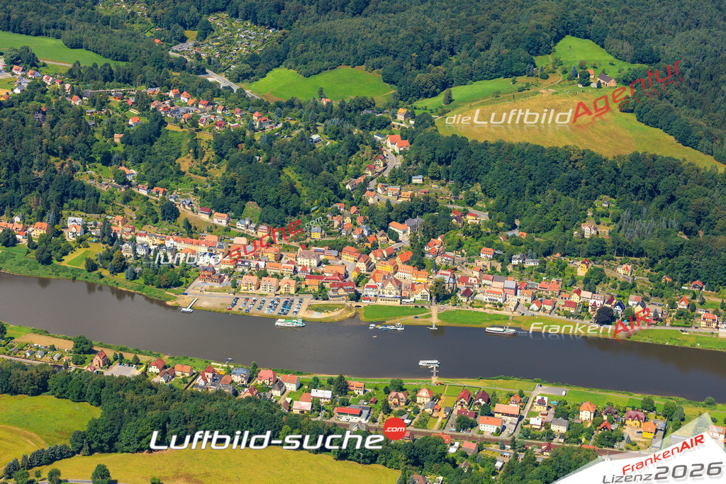 Die Luftaufnahme der Stadt Stadt-wehlen wurde vom UL-Flugzeug heraus erstellt ( keine Drohne )- hohe Auflösung für beste Qualität