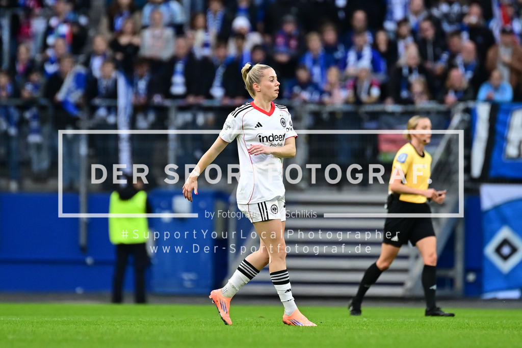 Fußball I Frauen I Saison 2025-2026 I Bundesliga I 8. Spieltag I Hamburger SV - Eintracht Frankfurt I 25754 | Der Sportfotograf. - Realisiert mit Pictrs.com
