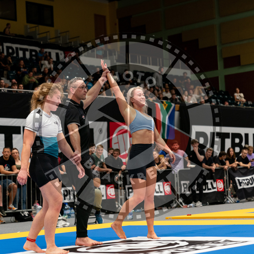 20230916PBB7585 | Fighters compete during the grappling tournement ADCC Trials (European, Middle East and African Championship) in Warsaw, Poland, on September 16, 2023.