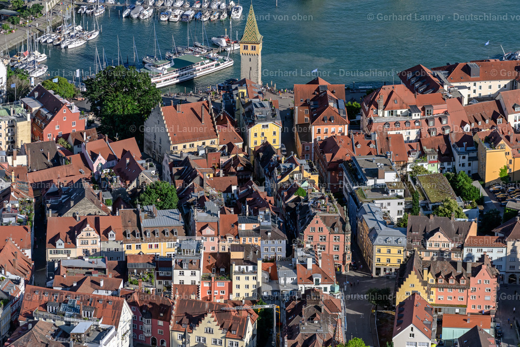 4032709 | LINDAU (BODENSEE) 12.06.2020 Altstadtbereich und Innenstadtzentrum in Lindau (Bodensee) im Bundesland , Deutschland. // Old Town area and city center in Lindau (Bodensee) in the state , Germany. Foto: Gerhard Launer