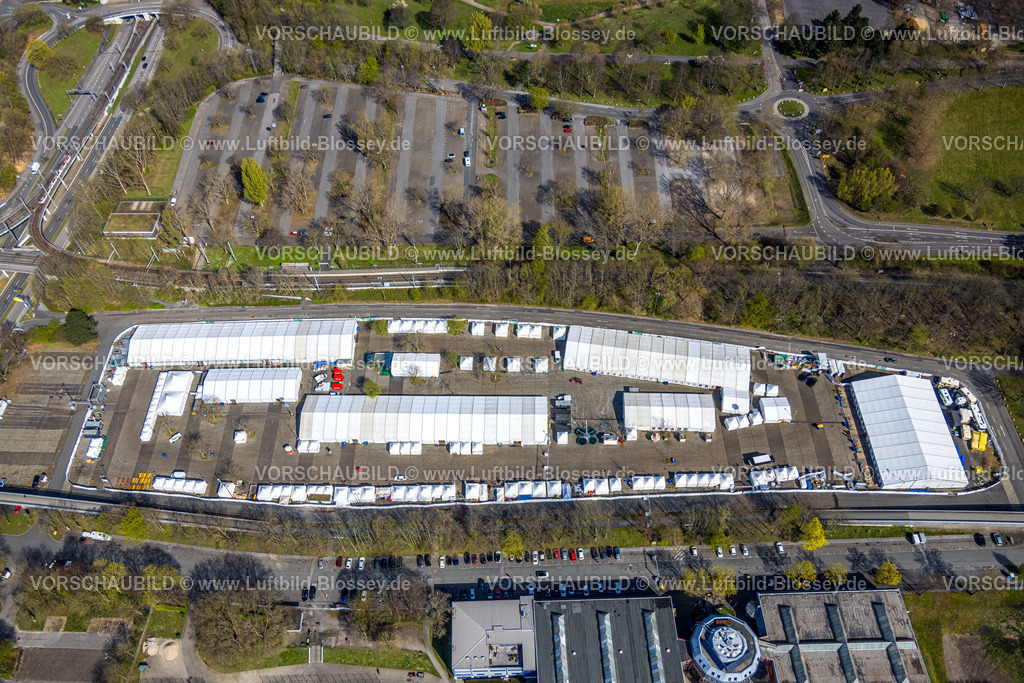 Dortmund220400440 | Luftbild, Festi Ramazan Veranstaltung, Kultur- und Ramadan-Festival auf dem Parkplatz E1 / E2 Victor-Toyka-Straße, Ruhrallee, Dortmund, Ruhrgebiet, Nordrhein-Westfalen, Deutschland