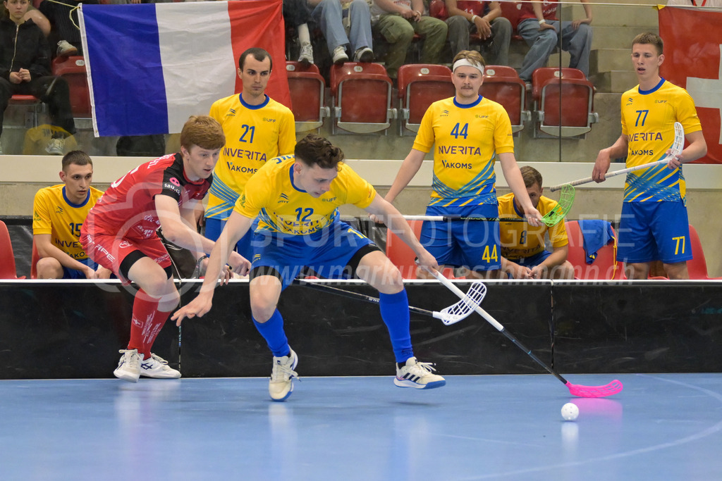 Men's 3v3 WFC 2025 - Championship Final - Switzerland v Ukraine | MARIAN HRABOVYK, (#12, Ukraine), during Men's 3v3 WFC 2025 - Championship Final, Switzerland: 03.05.2025, Winterthur, AXA ArenaEvent page: <a href="https://www.u19wfc2025.ch/">www.u19wfc2025.ch</a>Credit: Markus Aeschimann, <a href="https://markus-aeschimann.ch">markus-aeschimann.ch</a>Instagram: <a href="https://instagram.com/sportfotografie.aeschimann">@sportfotografie.aeschimann</a> - Realisiert mit Pictrs.com
