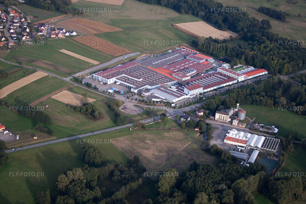 Vue aérienne: Vue de la ville à Griesbach dans le département Bas Rhin, France. Photo: IMG_53636.jpg prise le 30/09/2012 par Werner Riehm/FLY-FOTO.eu – Résolution de l'original: 4752 x 3168 px