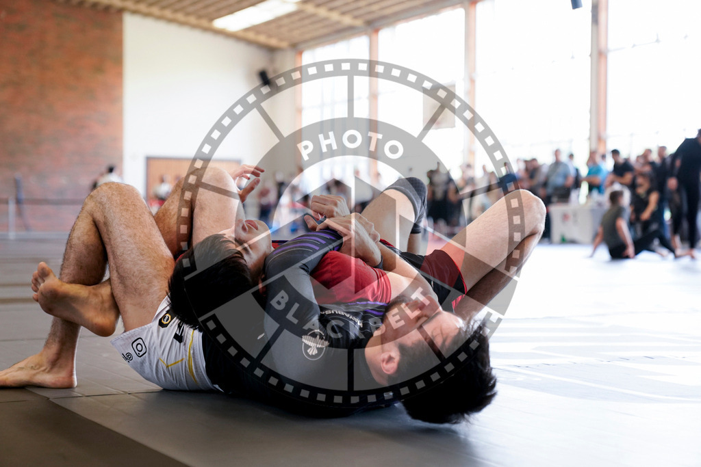 20240608PBB03066 | Fighters compete during the ILLCS VII summer edition luta livre competition in Hannover, Germany, on June 8, 2024.