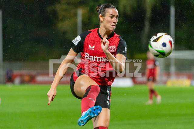 20240927_NSZ_6961 | DEU, Leverkusen, 27.09.2024 Fußball, Frauen, Google Pixel Frauen-Bundesliga, Saison 2024/2025, 4. Spieltag, Bayer 04 Leverkusen - TSG HoffenheimDIE DFB-RICHTLINIEN UNTERSAGEN JEGLICHE NUTZUNG VON FOTOS ALS SEQUENZBILDER UND/ODER VIDEOÄHNLICHE FOTOSTRECKEN - Realisiert mit Pictrs.com