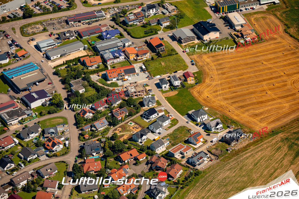 Das Luftbild zeigt : Bargau Schwäbisch Gmünd - Die Luftaufnahme wurde 2024 vom UL-Flugzeug aus erstellt ( keine Drohne ) - Hochauflösende Luftaufnahme - Für grossformatige Ausdrucke geeignet. Die Geschenkidee !Mit Lizenz und Bildrechte bestellbar