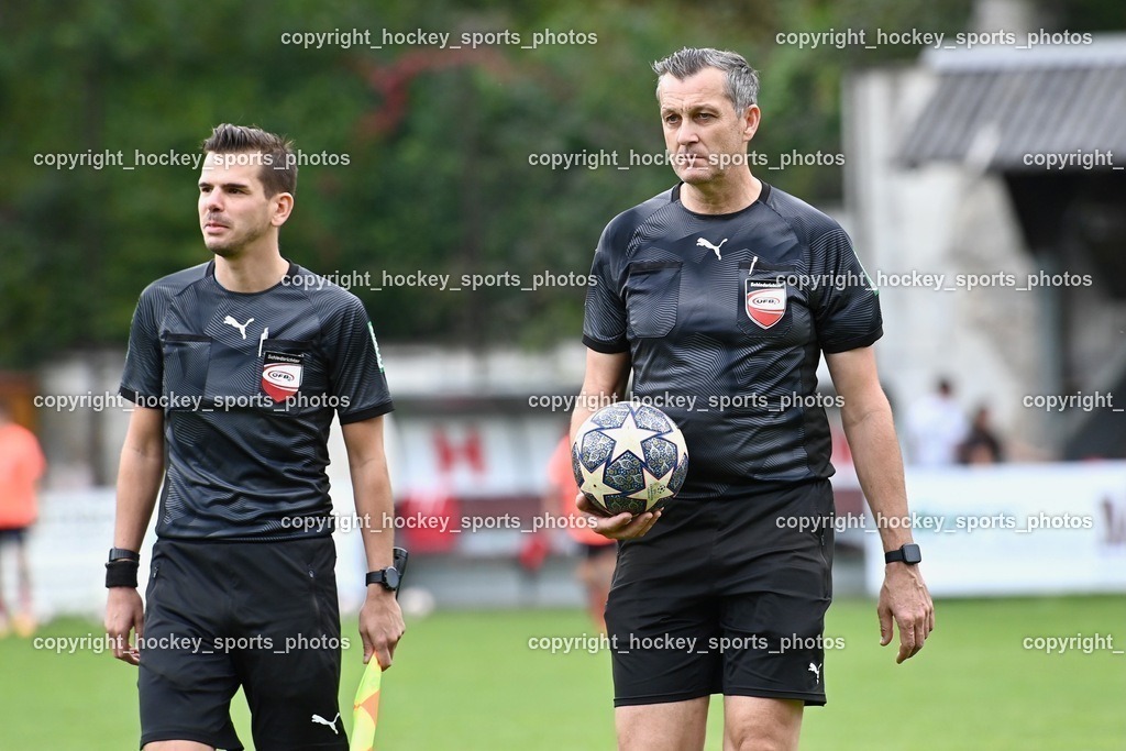 ATUS Ferlach vs. SC Landskron 14.10.202 | Kulterer Emanuel Johann, Messner Günter, Referees