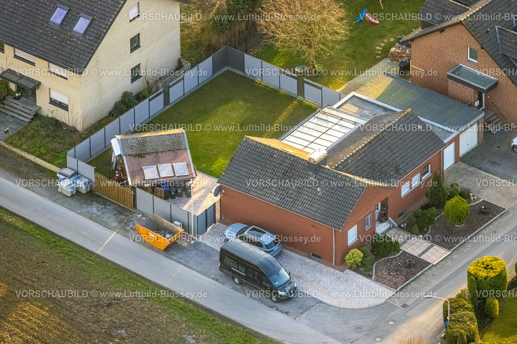 Hamm260204359 | Luftbild, Wohnsiedlung Luickenstraße 5, Uentrop, Hamm, Ruhrgebiet, Nordrhein-Westfalen, Deutschland
