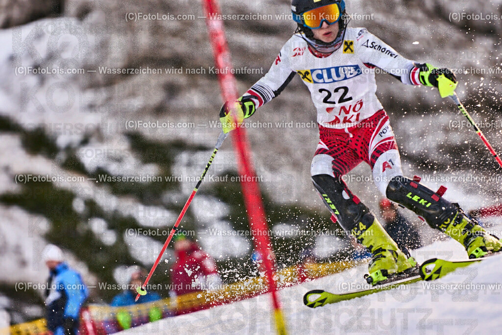 ALP2310_NWC-OAC-Slalom-I DG-II_Bayer Bastian | (C)FotoLois.com, Alois Spandl, NWC+OAC-Schüler-Slalom 1 auf dem Hochkar, Sa 7. Jänner 2023.