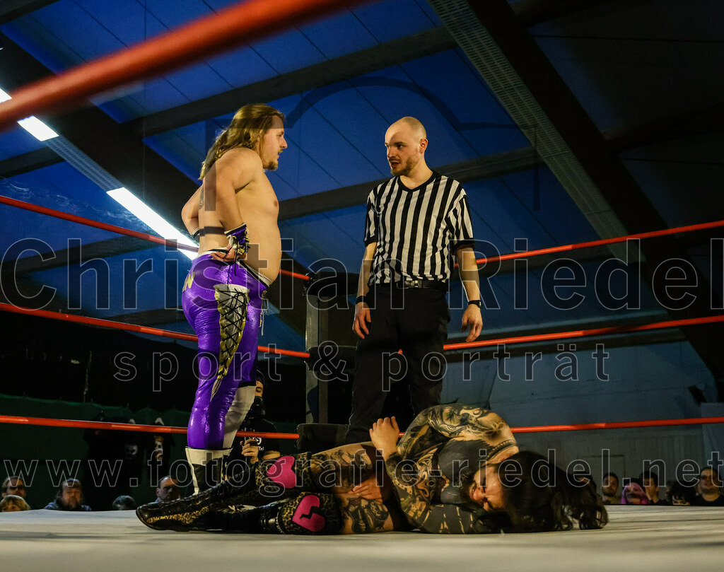 2023-03-11_064_EWS_Wrestling_ERDING | Erding, Deutschland, 11.03.2023:
Wrestling, Saison 2023, EWS Wrestling ERDING

Foto: Christian Riedel / fotografie-riedel.net