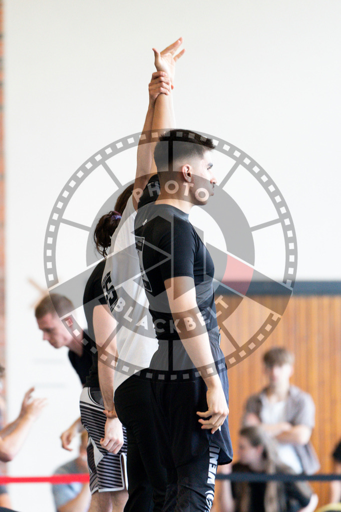 20240608PBB02481 | Fighters compete during the ILLCS VII summer edition luta livre competition in Hannover, Germany, on June 8, 2024.