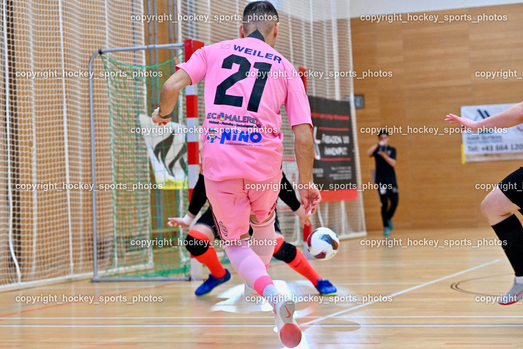 Carinthia Flamengo Futsal Club vs. Dynamo Triestingtal | #21 Robert Dimitrov Carinthia Flamengo, Carinthia Flamengo Futsal Club vs. Dynamo Triestingtal, Carinthia Flamengo Futsal Club vs. Dynamo Triestingtal am 29.12.2024 in Villach (Ballspielhalle St. Martin), Austria, (Photo by Bernd Stefan)