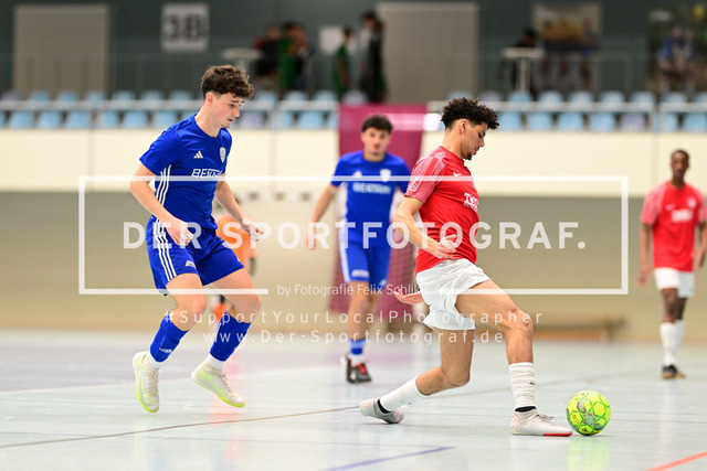 Futsal I A-Junioren I Saison 2023-2024 I NORDFV I Regionalmeisterschaft I SC Vorwärts Wacker - JFV Bremerhaven I 10.02.2024 I 31069 | Der Sportfotograf. - Realized with Pictrs.com