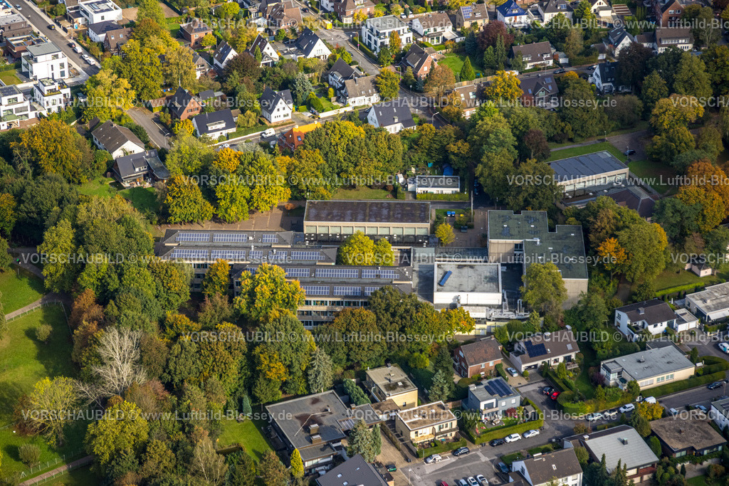 Moers241012731 | Luftbild, Gymnasium in den Filder Benden, Moers-Vinn, Moers, Ruhrgebiet, Nordrhein-Westfalen, Deutschland