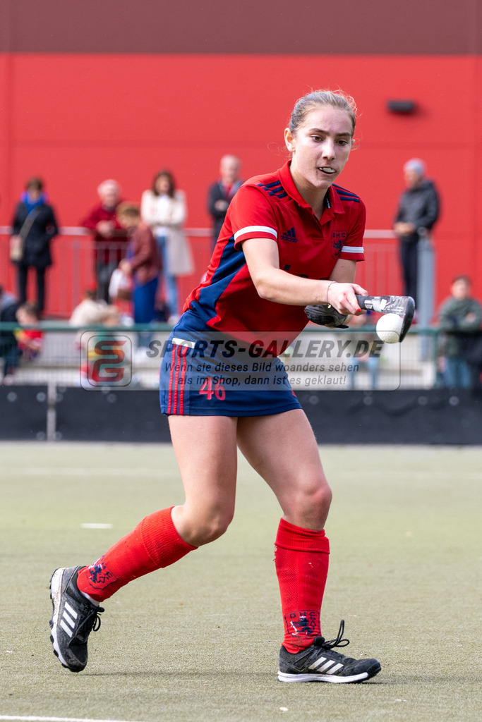 SFE_20231022_0130 | Deutsche Meisterschaft Weibliche U16 Finale Uhlenhorst Mülheim - Düsseldorfer HC am 22.10.2023 in Köln (Düsseldorfer Hockeyclub 1905 e.V.), Photo: Stephan Fehrmann 2023 (Sports-Gallery)