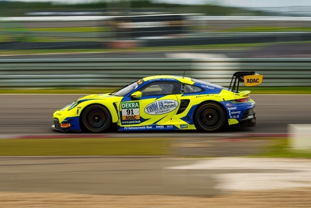 13.07.2024 ADAC GT Masters Nürburgring Bild: #5 Kwanda Mokoena und Max Reis im AMG GT3 vom Haupt Racing Team | 13.07.2024 ADAC GT Masters Nürburgring Bild: #5 Kwanda Mokoena und Max Reis im AMG GT3 vom Haupt Racing Team - Realisiert mit Pictrs.com