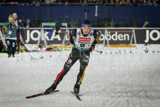 bett1.de WTC Biathlon auf Schalke, 28.12.2025 | Justus Strelow (Team Deutschland 1) bei der World Team Challenge (bett1.de WTC Biathlon auf Schalke) am 28.12.2025 in der Veltins-Arena in Gelsenkirchen (Deutschland). 