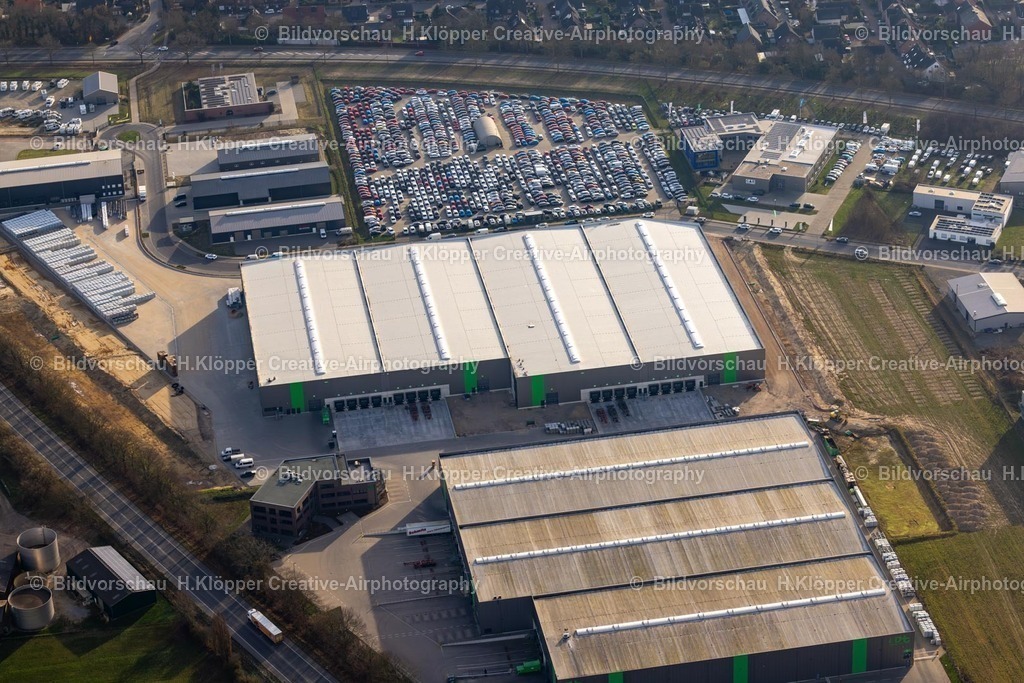 Luftbild Wachtendonk-8415 | Luftbildfotografie Erweiterungs - Neubau - Baustelle auf dem Werksgelände " DHG Vertriebs- & Consultinggesellschaft mbH " in Wachtendonk im Bundesland Nordrhein-Westfalen, Deutschland - Realisiert mit Pictrs.com