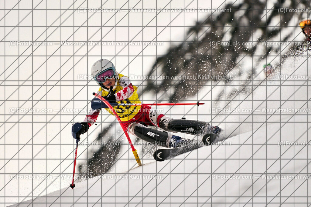 ALP8085_NOe-Kinder-LM_SL-I_Hochkar_Ungersbaeck David | (C)FotoLois.com, Alois Spandl. NÖ Kinder-Landesmeisterschaft, SLALOM im Draxlerloch am Hochkar, erster Lauf, So 18. Februar 2024.