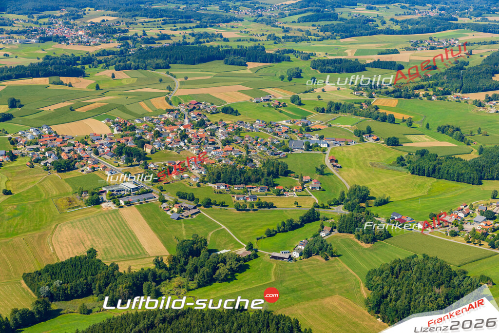 Luftaufnahme von  Treffelstein - Die Luftaufnahme wurde 2025 vom UL-Flugzeug heraus erstellt ( keine Drohne ) - Hochauflösende Luftaufnahme - für professionelle Ausdrucke geeignet. Die Geschenkidee !Mit Lizenz und Bildrechte bestellbar