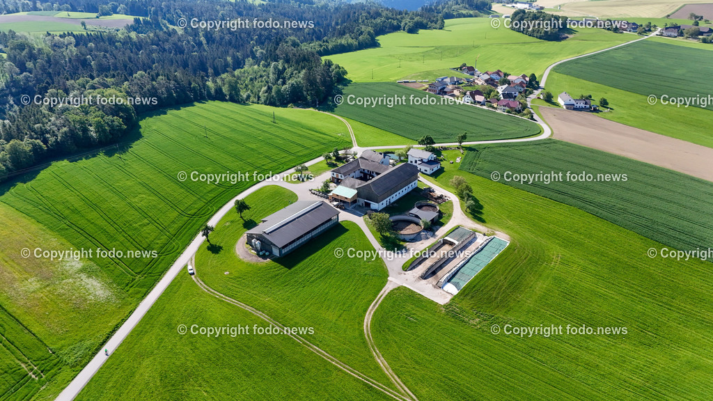 Kirchberg ob der Donau_ 12.05.2024-21 | 12.05.2024, Kirchberg ob der Donau, AUT, Kirchberg ob der Donau, im Bild Stieberberg 6, Ungluecksort, Unfallort, Bauernhof, Drohne