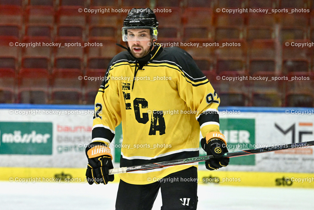 EC Kellerberg vs. EC Arnoldstein | #92 Wohlmuther Tobias EC Arnoldstein, EC Kellerberg vs. EC Arnoldstein, EC Kellerberg vs. EC Arnoldstein am 31.01.2025 in Villach (Stadthalle Villach), Austria, (Photo by Bernd Stefan)
