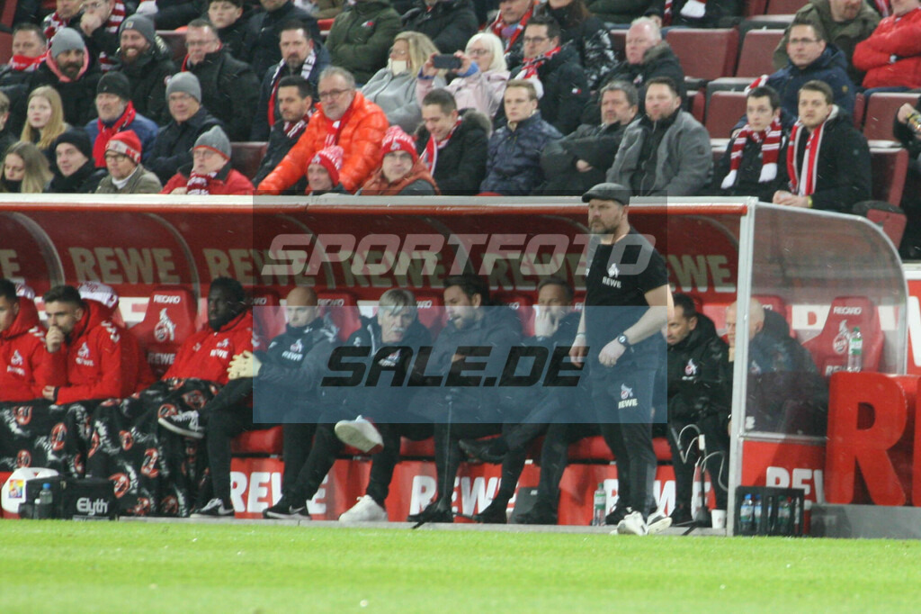 1. FC Köln - VFL Bochum | Trainer Steffen Baumgart - © Sportfoto-Sale (MK) - Realisiert mit Pictrs.com