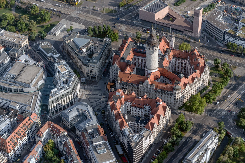 4040412 | Das Neue Rathaus in Leipzig ist seit 1905 der Sitz der Stadtverwaltung.