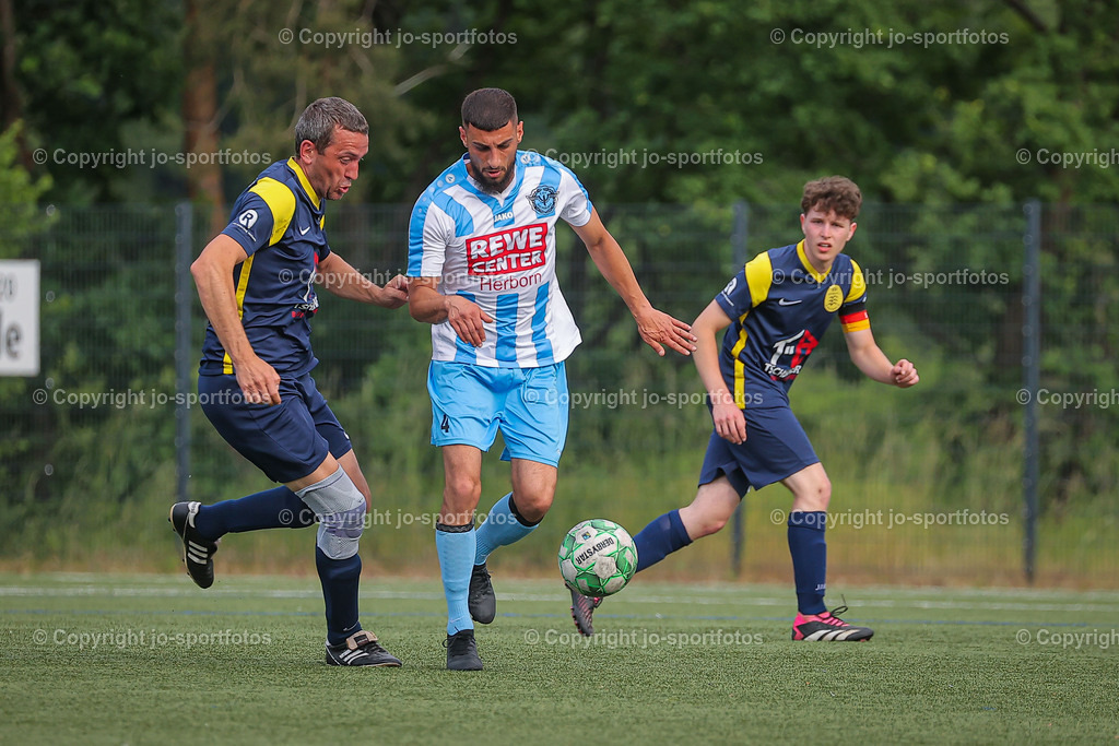 BQ3I4893 | 06.06.2023; Relegation zur Kreisliga B Dillenburg; Kunstrasenplatz Herborn; SG Guntersdorf/Herborn - SSV Hirzenhain; Ergebnis 5:1 (1:0)