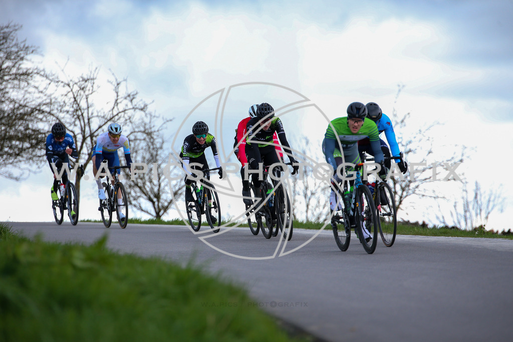 ..... | LEONDING,AUSTRIA,24.März.24 - 63.Radsaisoneröffnungsrennen Leonding Road Cycling League , Image shows: 
Photo: WAPICS / Andreas Willdoner