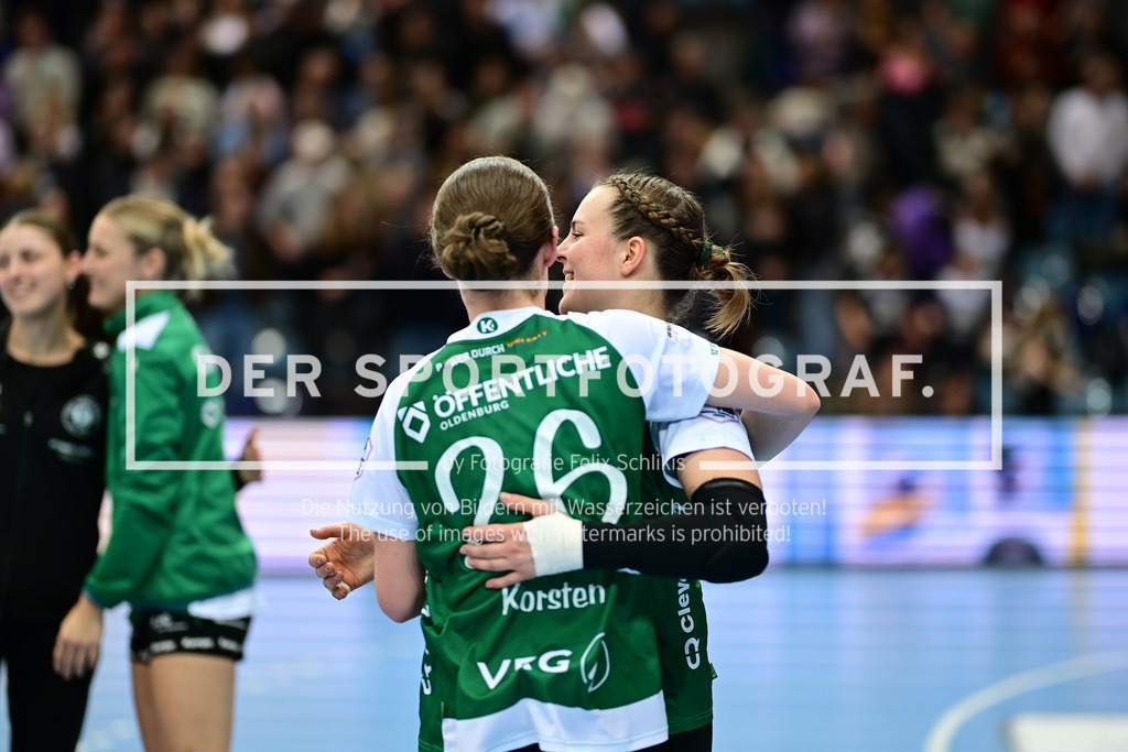 Handball I Frauen I Saison 2024-2025 I 1. HBF I 14. Spieltag I VfL Oldenburg - HSG Bensheim-Auerbach I 064431 | Der Sportfotograf. - Realisiert mit Pictrs.com