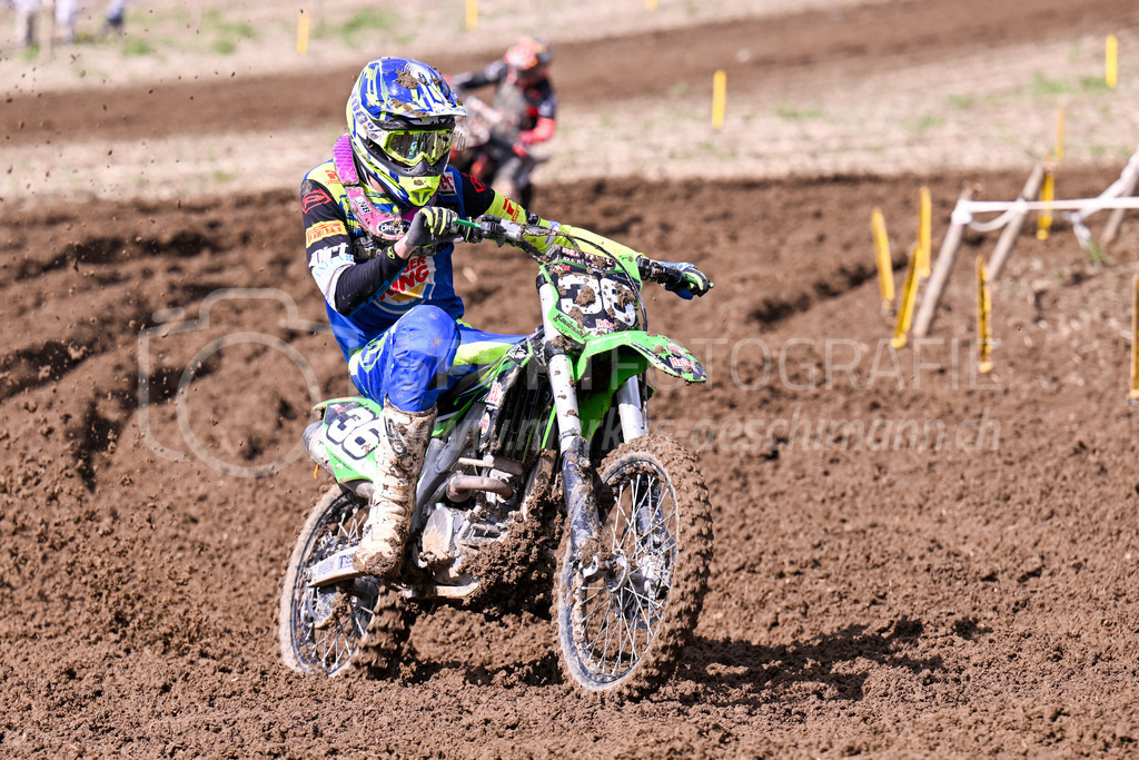 Motocross Schlatt bei Winterthur - 29. April 2023 | #36 Luethi Samuel aus Emmen (CH) auf Kawasaki in der Kategorie MX2 am Motocross Schlatt bei Winterthur, 29. April 2023.
Instagram: @mc_wila | @sam_schweiz
Bild: Sportfotografie Markus Aeschimann | www.markus-aeschimann.ch - Realisiert mit Pictrs.com