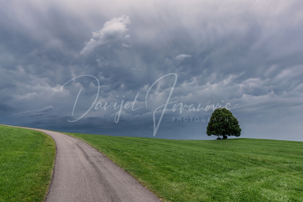 Mammatus | Mammatuswolken über Irschenberg